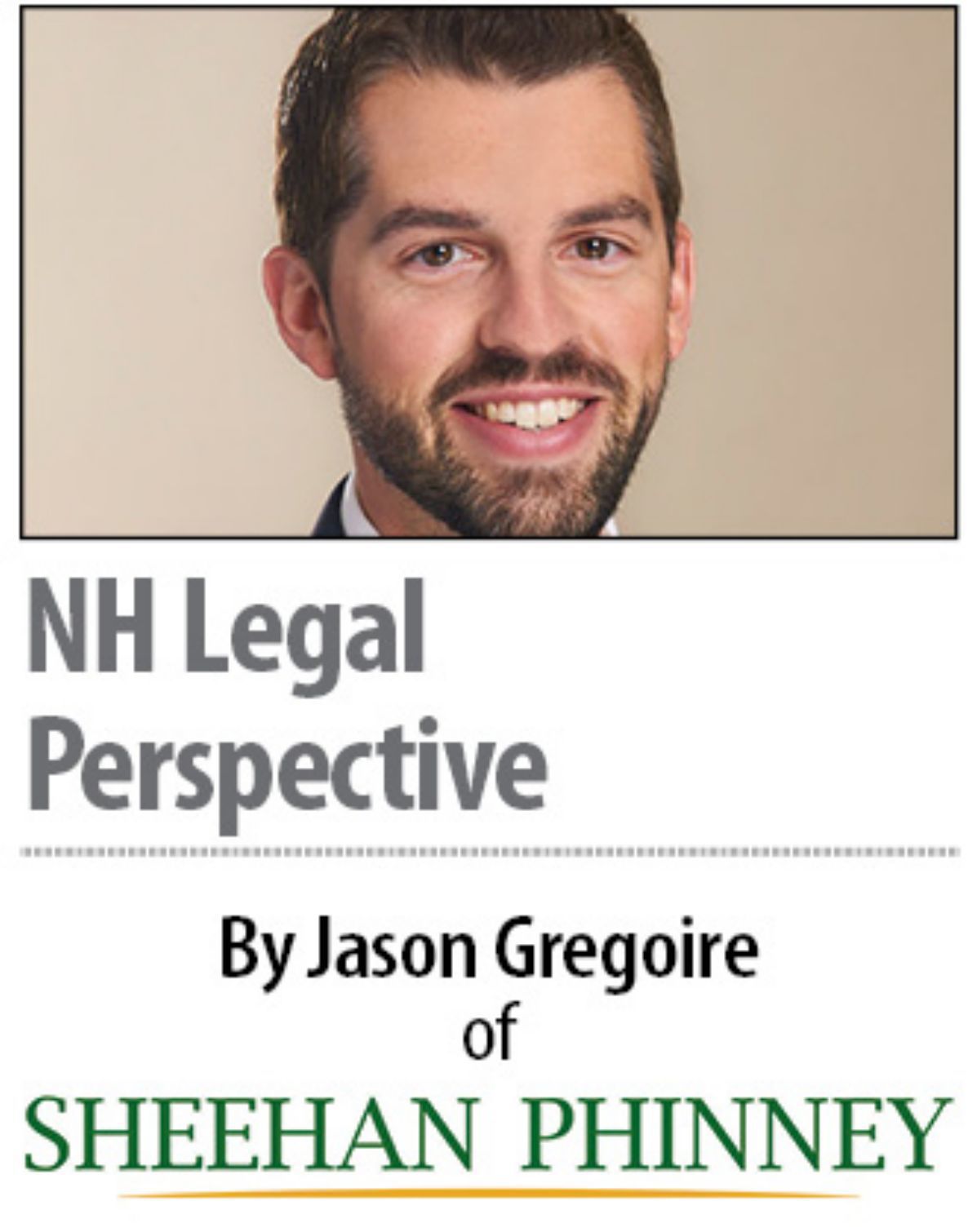 NH Legal Perspective: Jason Gregoire